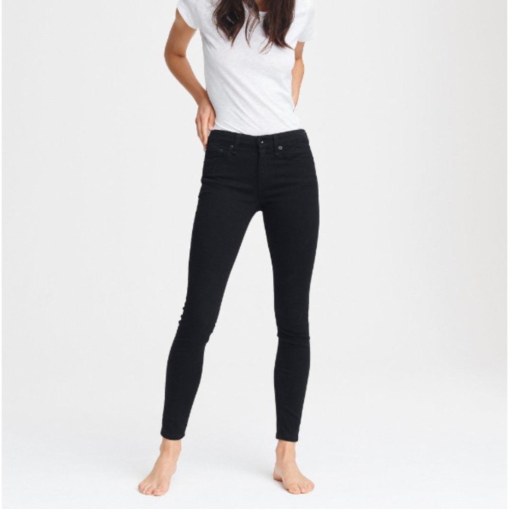 rag & bone Black Skinny Jeans